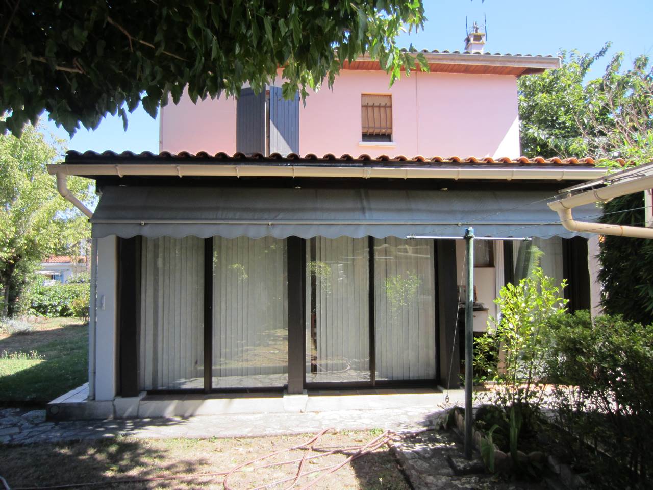 Extérieur Façade jardin - Maison la glacière