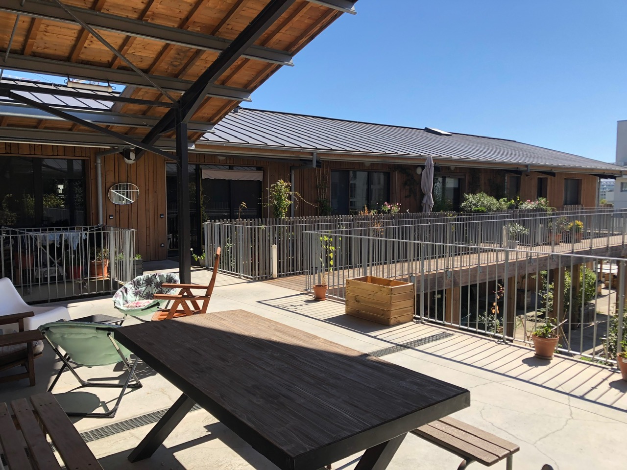 Terrasse - Appartement 89 m2 Bordeaux