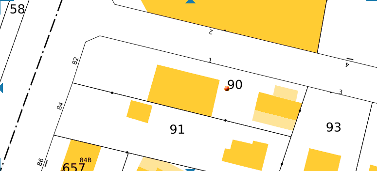 Cadastre - Terrain 580m2