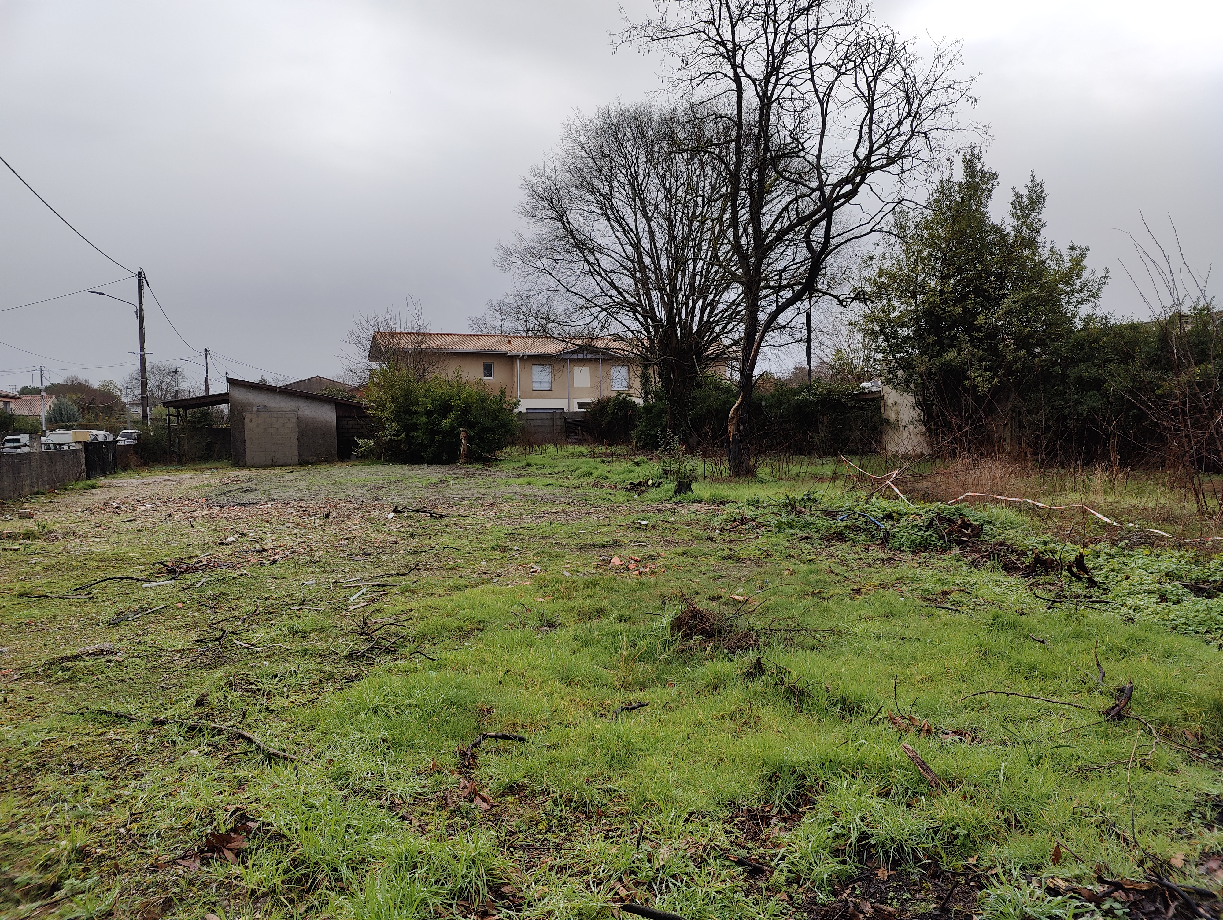 Garage - Terrain 580m2