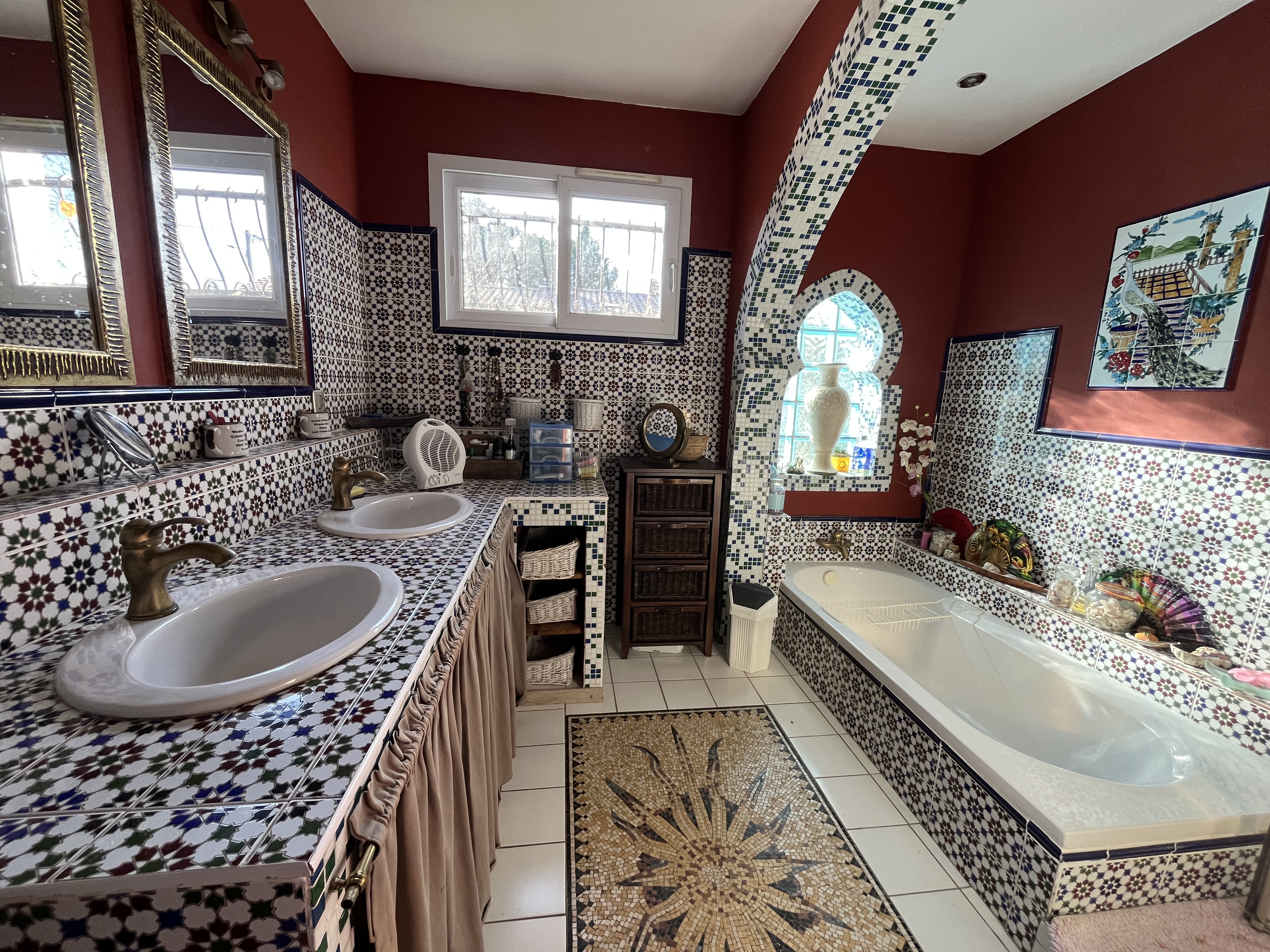 salle de bain - Maison 135 m²  Portets