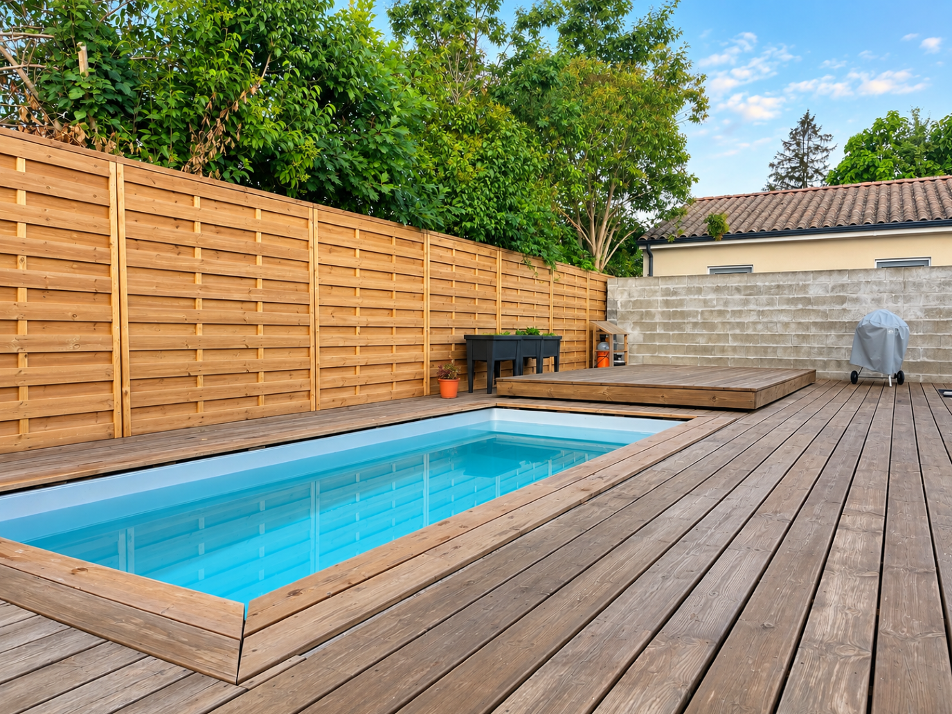 piscine-Maison 110 m²  Portets