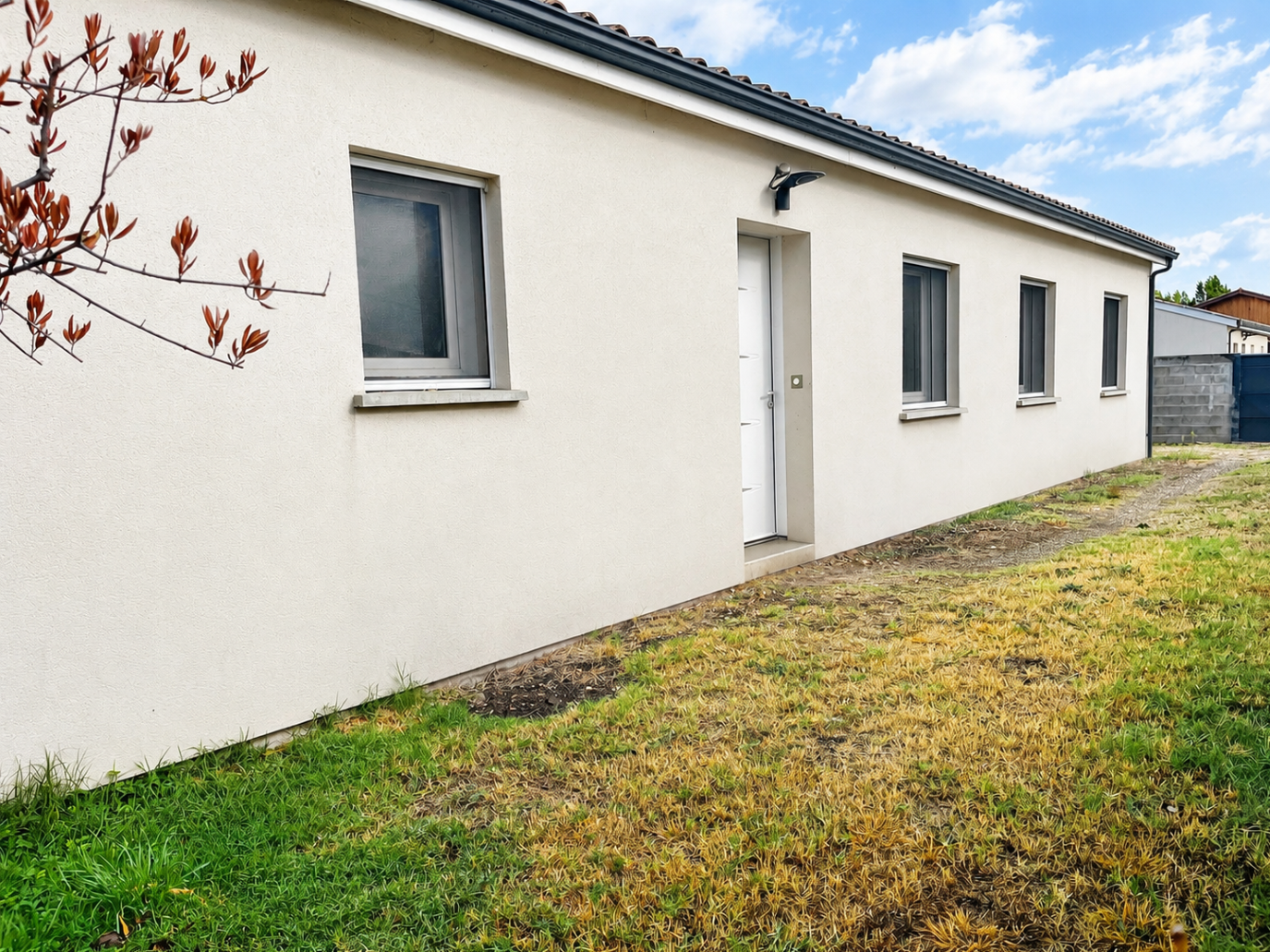 facade-Maison 110 m²  Portets