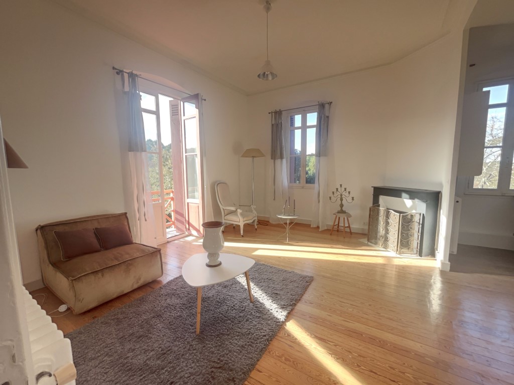 salon4-suite parentale-Appartement 102 m²  Arcachon