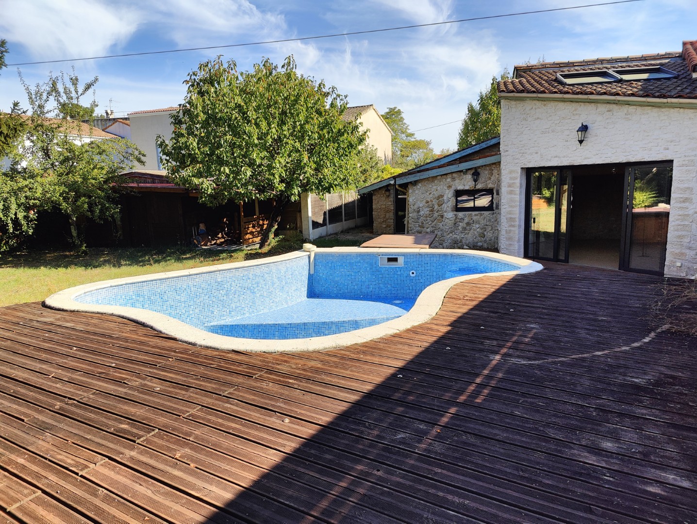 PISCINE-Belle maison en pierre 152m2 Villenave d'Ornon