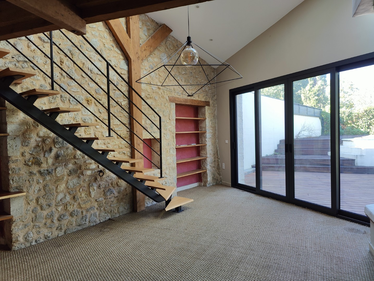 SALLE A MANGER 2-Belle maison en pierre 152m2 Villenave d'Ornon
