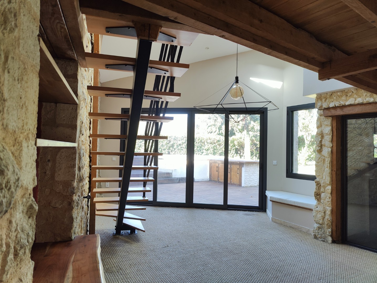 SALLE A MANGER 3-Belle maison en pierre 152m2 Villenave d'Ornon