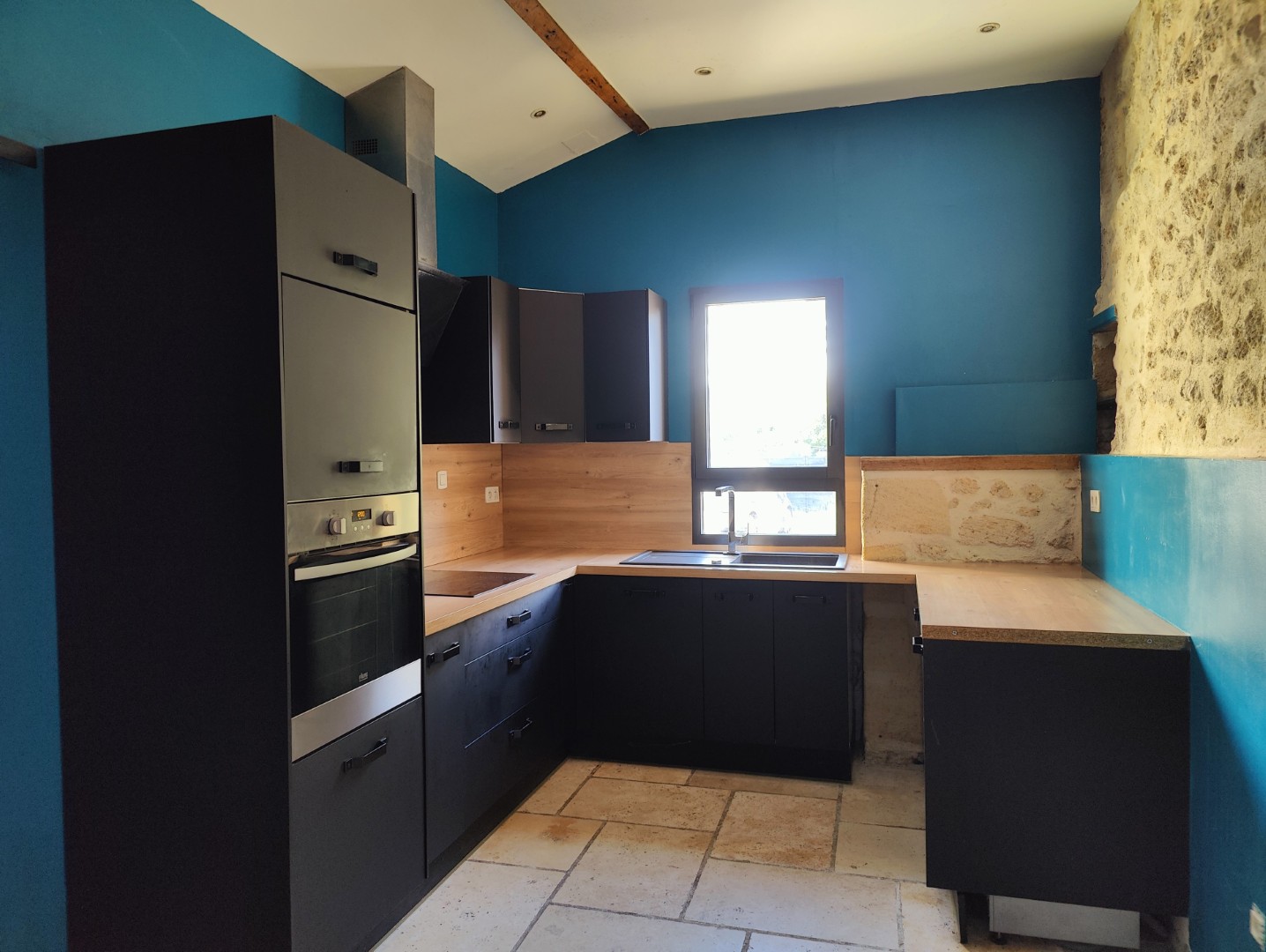 CUISINE-Belle maison en pierre 152m2 Villenave d'Ornon